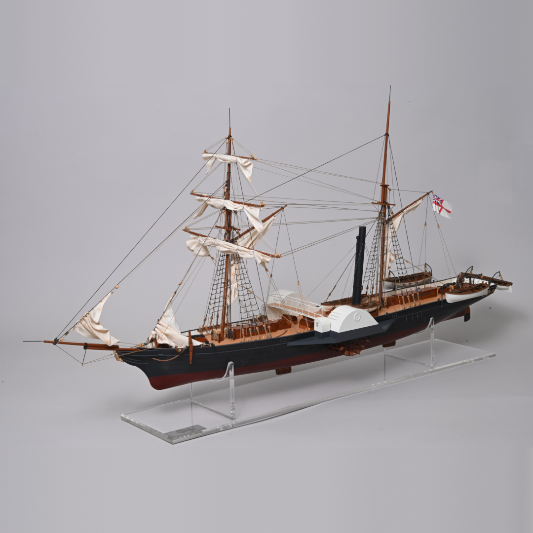 英国东印度公司铁甲蒸汽舰「复仇女神号」模型1:55